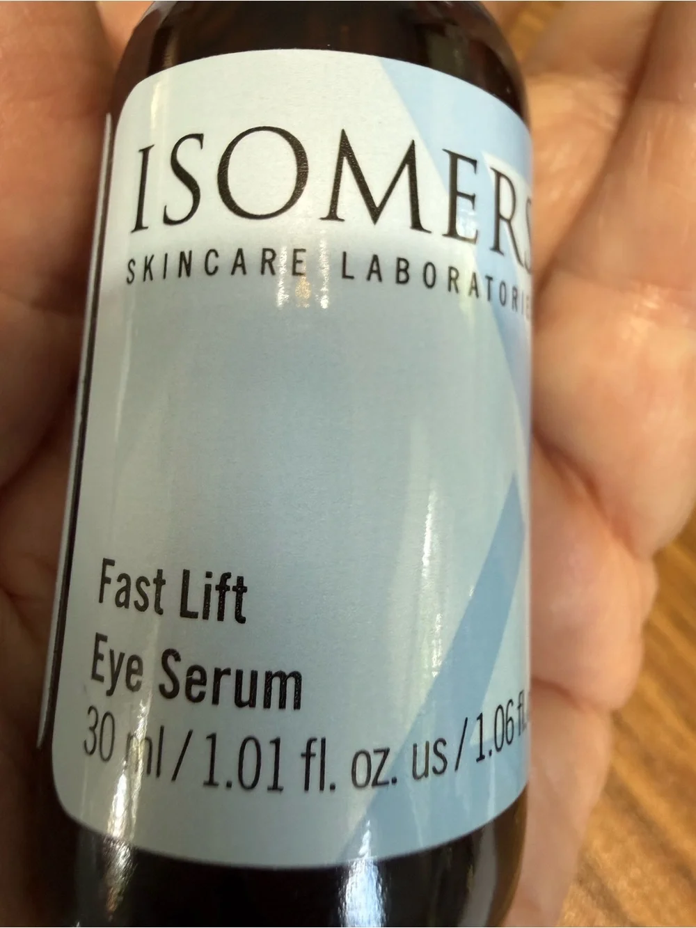 Isomers Duo Eye Treatment - Fast Lift Serum & Eye Peel Exfoliate & Renew 1 oz ea
